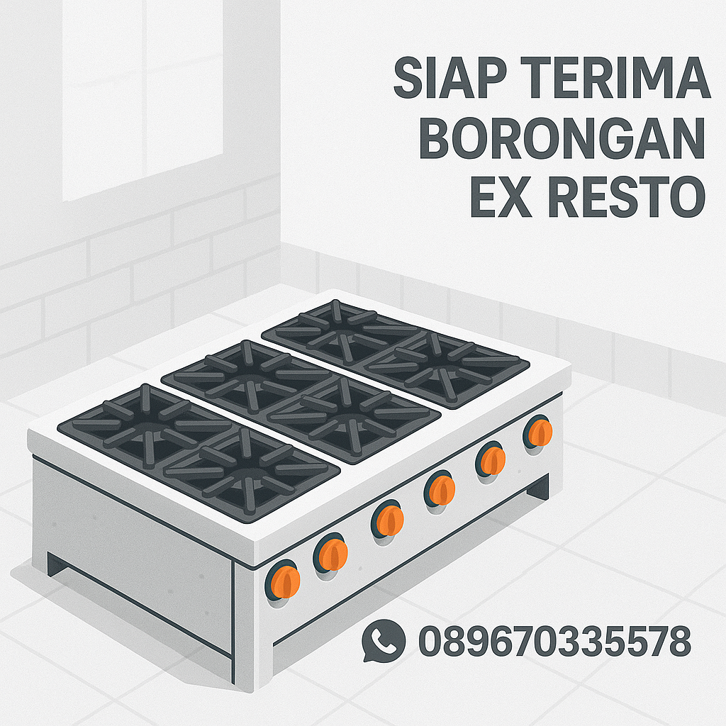 Jual Peralatan Dapur Bekas Restoran di Bogor