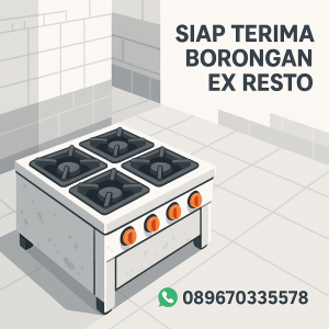 Jual Barang Bekas Peralatan Dapur Restoran Pondok Cabe