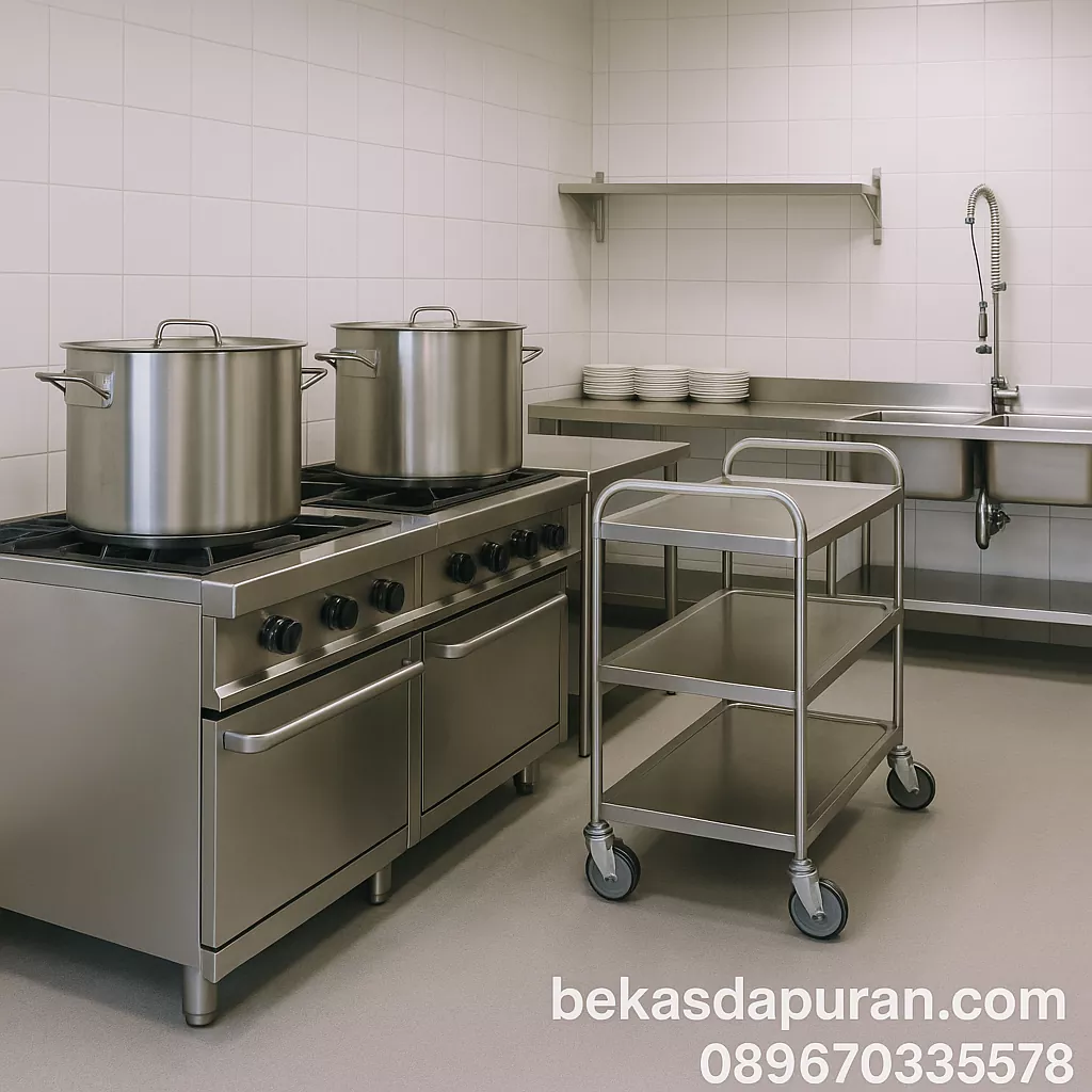 Peralatan Dapur Massal untuk Program MBG